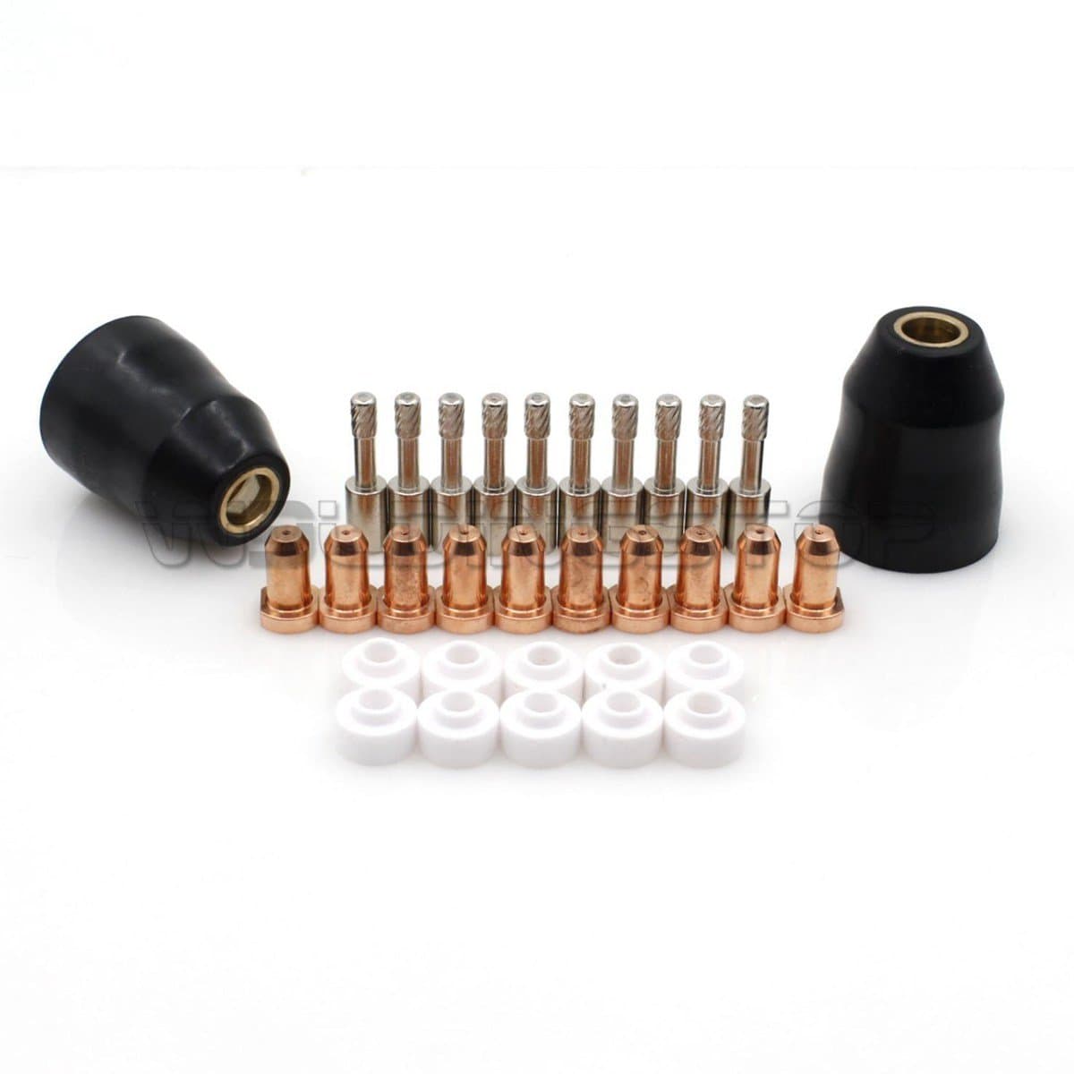 Electrode 9-6006 Tip 9-6099 Shield Cap 9-6007 Gas Ring 9-6003 for Thermal Dynamics PCH-10 Plasma Torch Pack-32