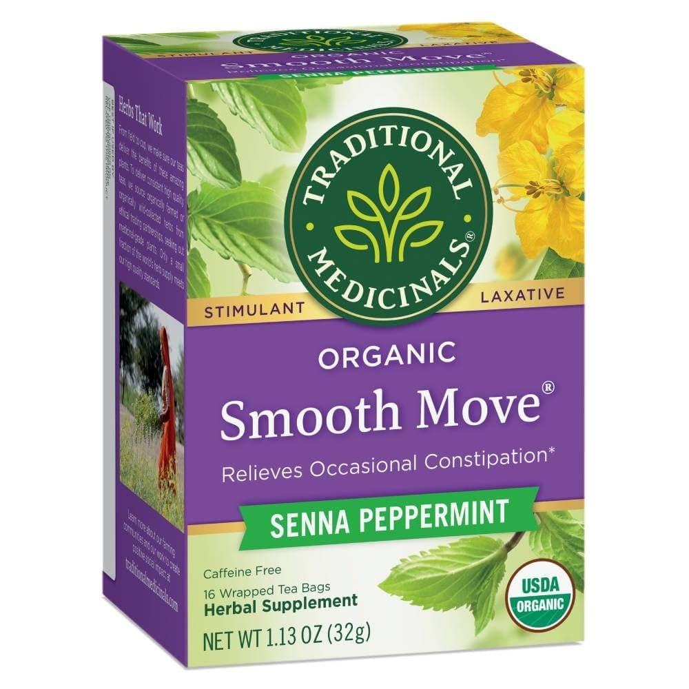 Traditional Medicinals Smooth Move Peppermint, 16 Teabags
