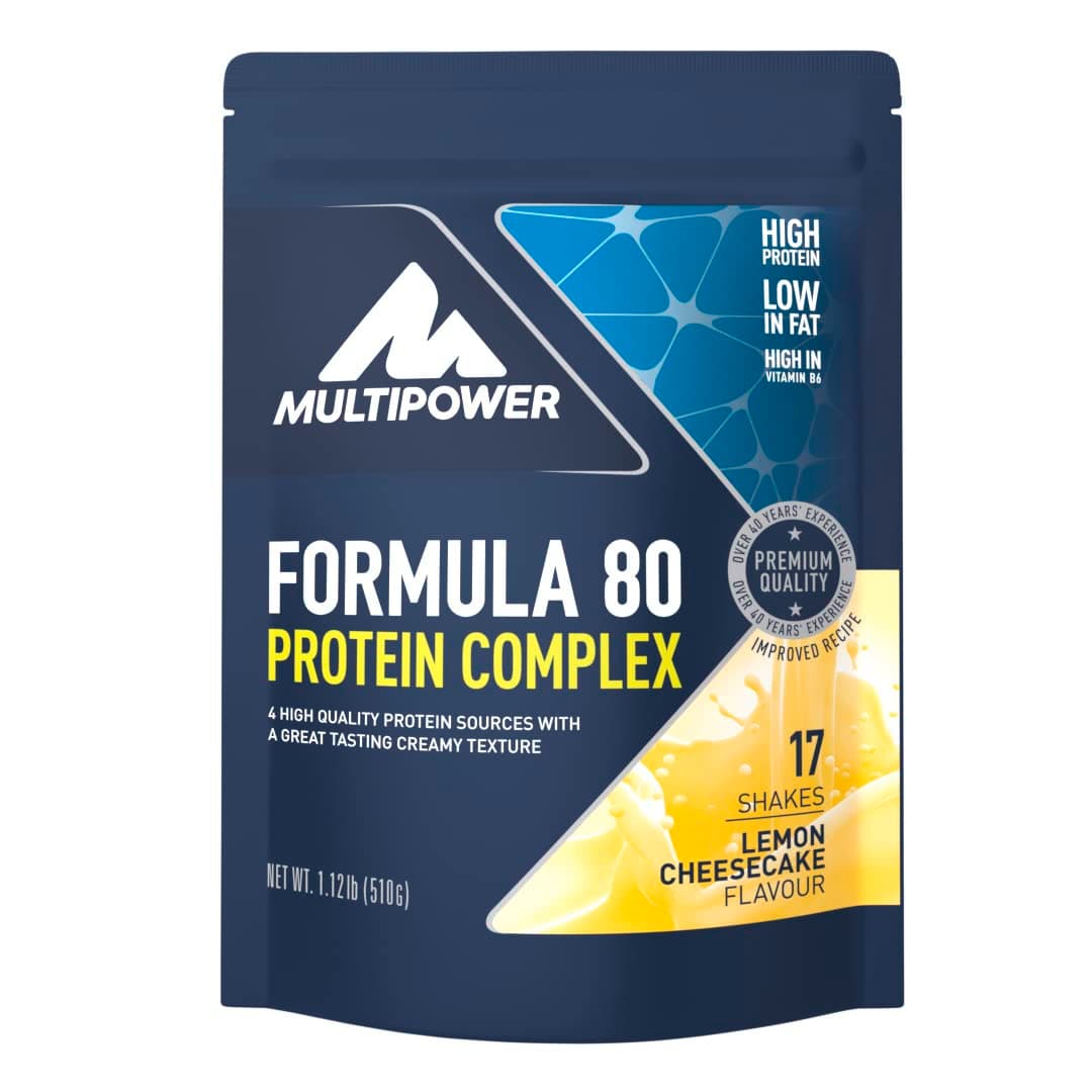 Multipower Formula 80 Protien, 510 g, Lemon Cheesecake