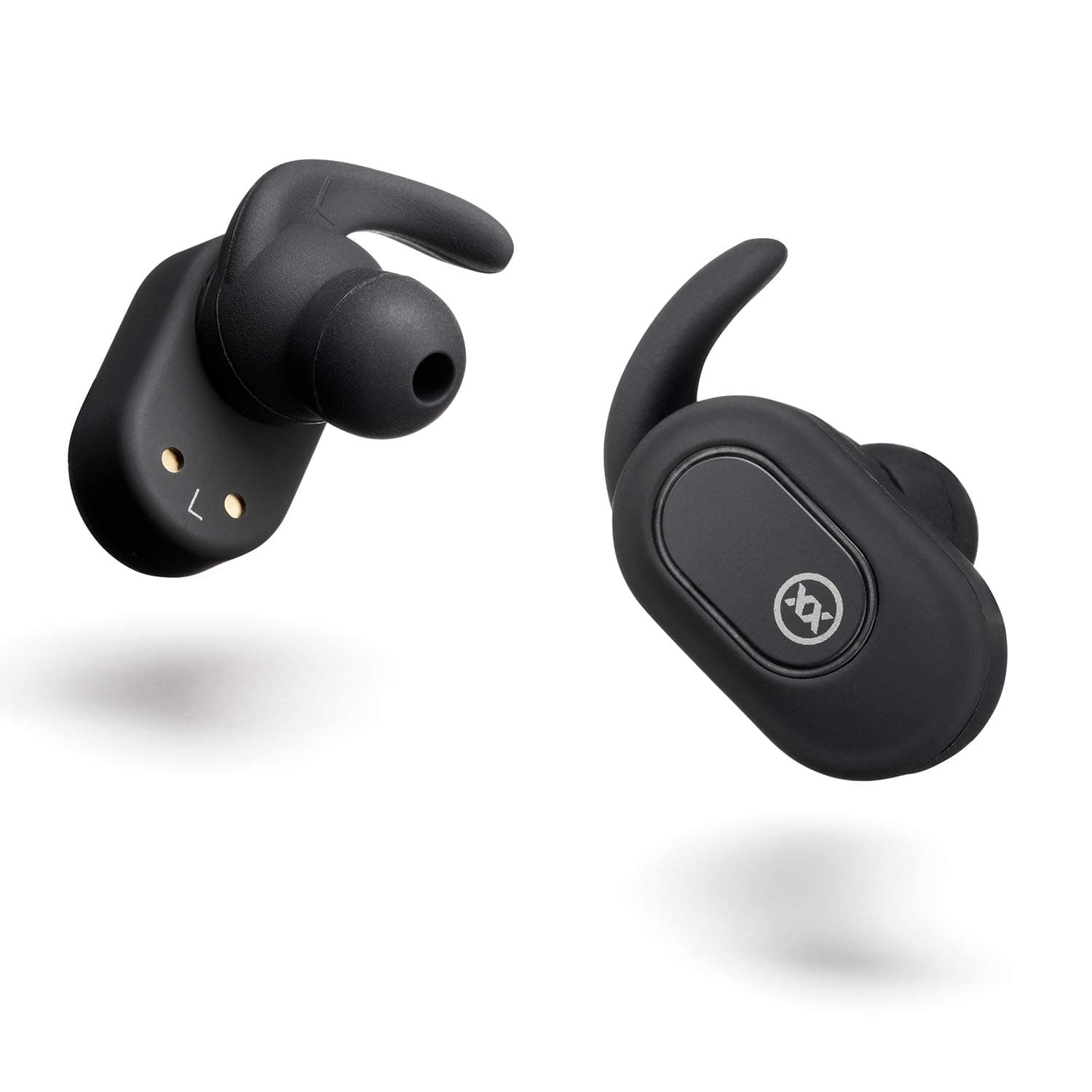 Streambuds Wireless Earphones + Charging Dock - 10 Hours Play Time - Black