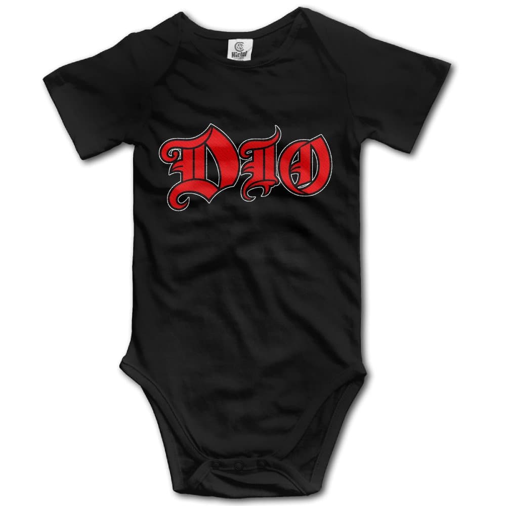 Small Rivers American Heavy Metal Band Dio Logo Baby Onesie T Shirt Baby
