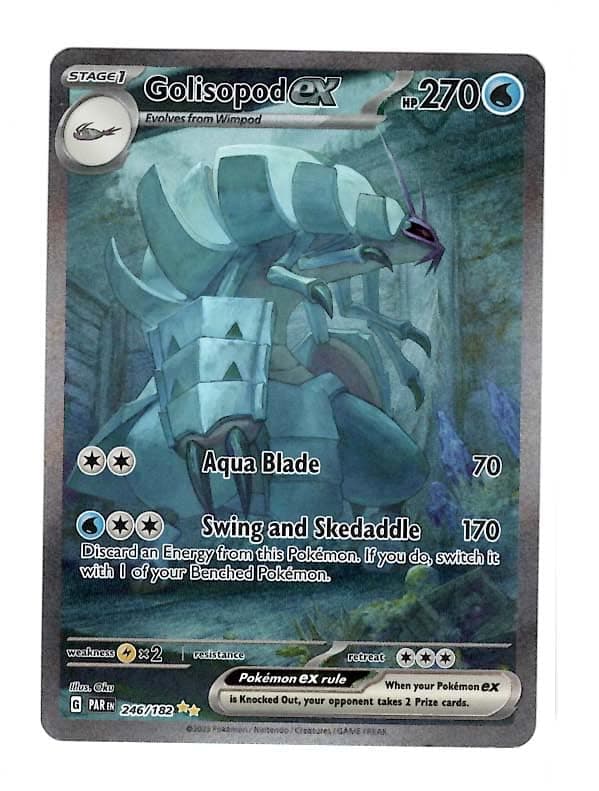 Pokemon - Golisopod ex 246/182 - Paradox Rift - Special Illustration Rare - Single Card