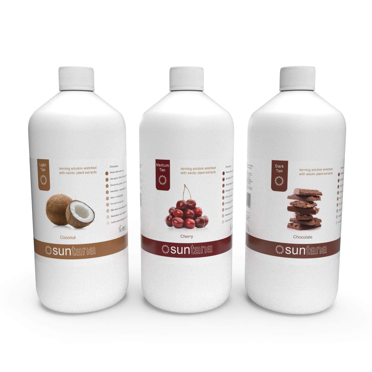 Spray Tan 1000ml Combo Pack Fragranced Tanning Solution 3 x 1000ml