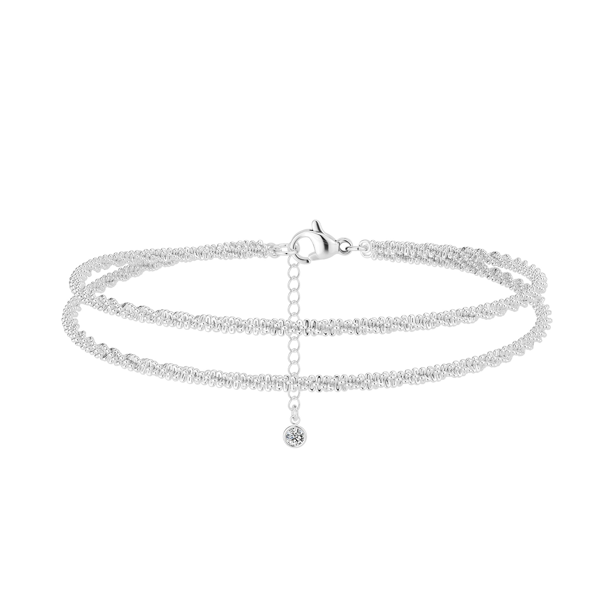Sterling Silver Ankle Bracelets for Women: Dainty Layered Waterproof Anklet for Women Adjustable Womens Anklet Set Stackable Figaro Beaded Cuban Link Anklets Beach Jewelry for Women