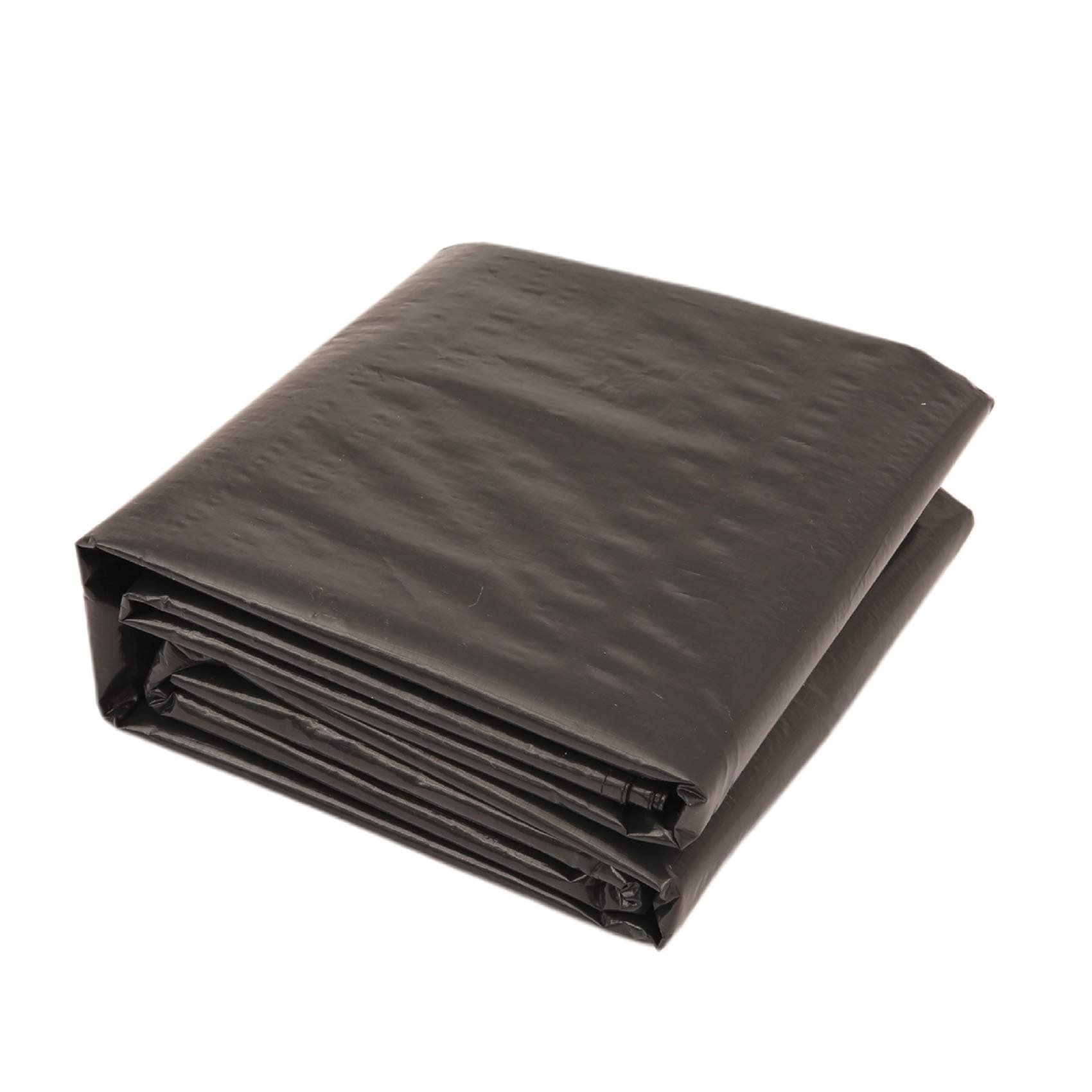 AlvantorHeavy Duty Tarp Waterproof 10'x10' Tarpaulin Ground Trailer with Rust Grommet Weather Resistant Cover Outdoor Camping 10 Mil Thick PE Floor Lightweight Mat