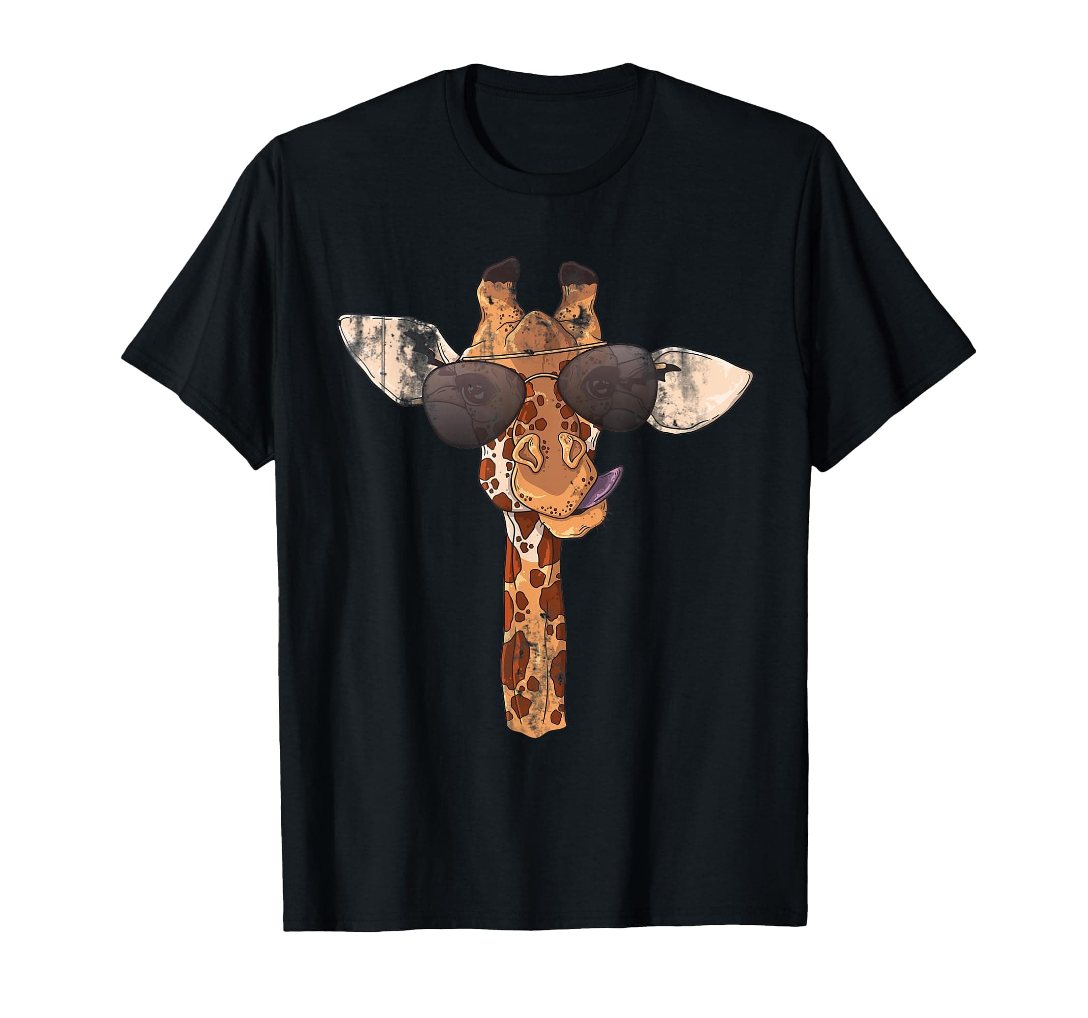 Sunglasses Giraffe T-Shirt