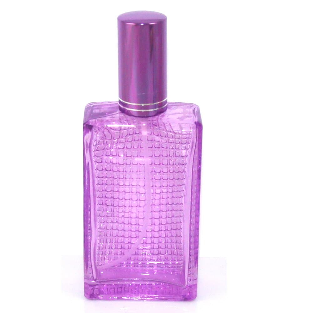 Jolly“Crytal Candy” Glass spray 100ml for purse or travel refillable/Fragrance Refillable sprayer/Perfume Bottle/ Perfume Refillable Sprayer (Purple)