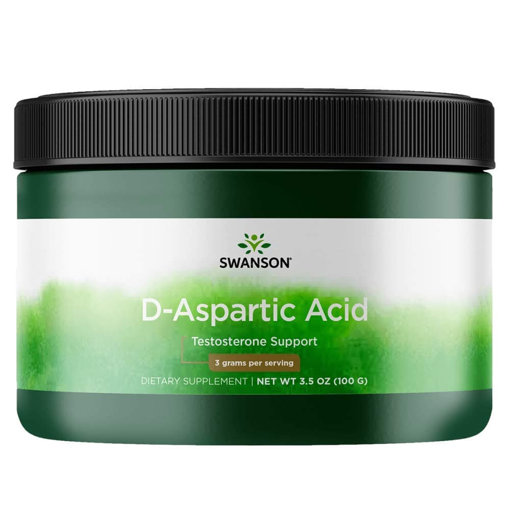 Swanson Amino Acid D-Aspartic Acid 3.5 Ounce (100 g) Pwdr