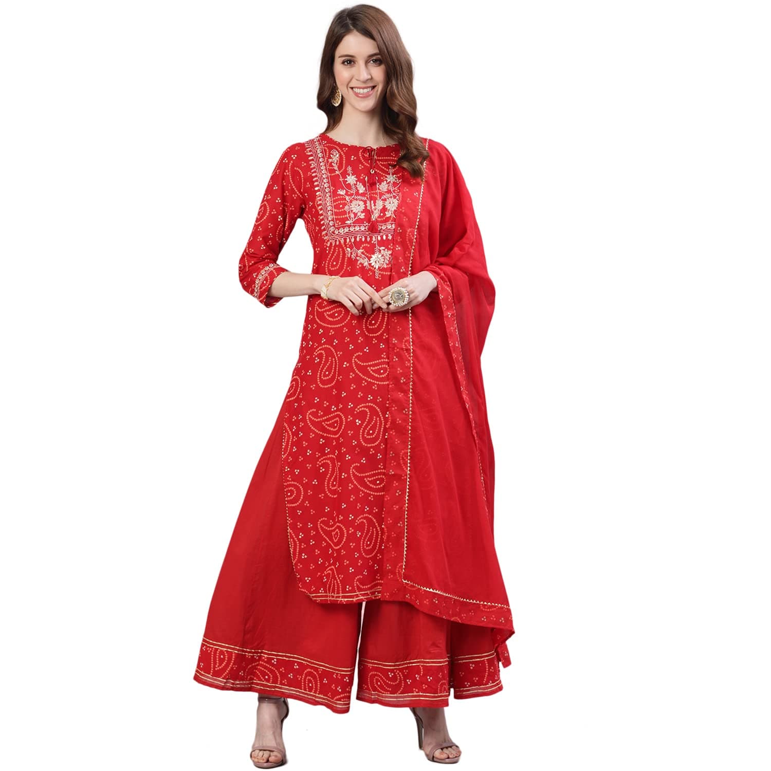 ishinWomen XyKplpmMp-5011D Kurta Sets (pack of 3)