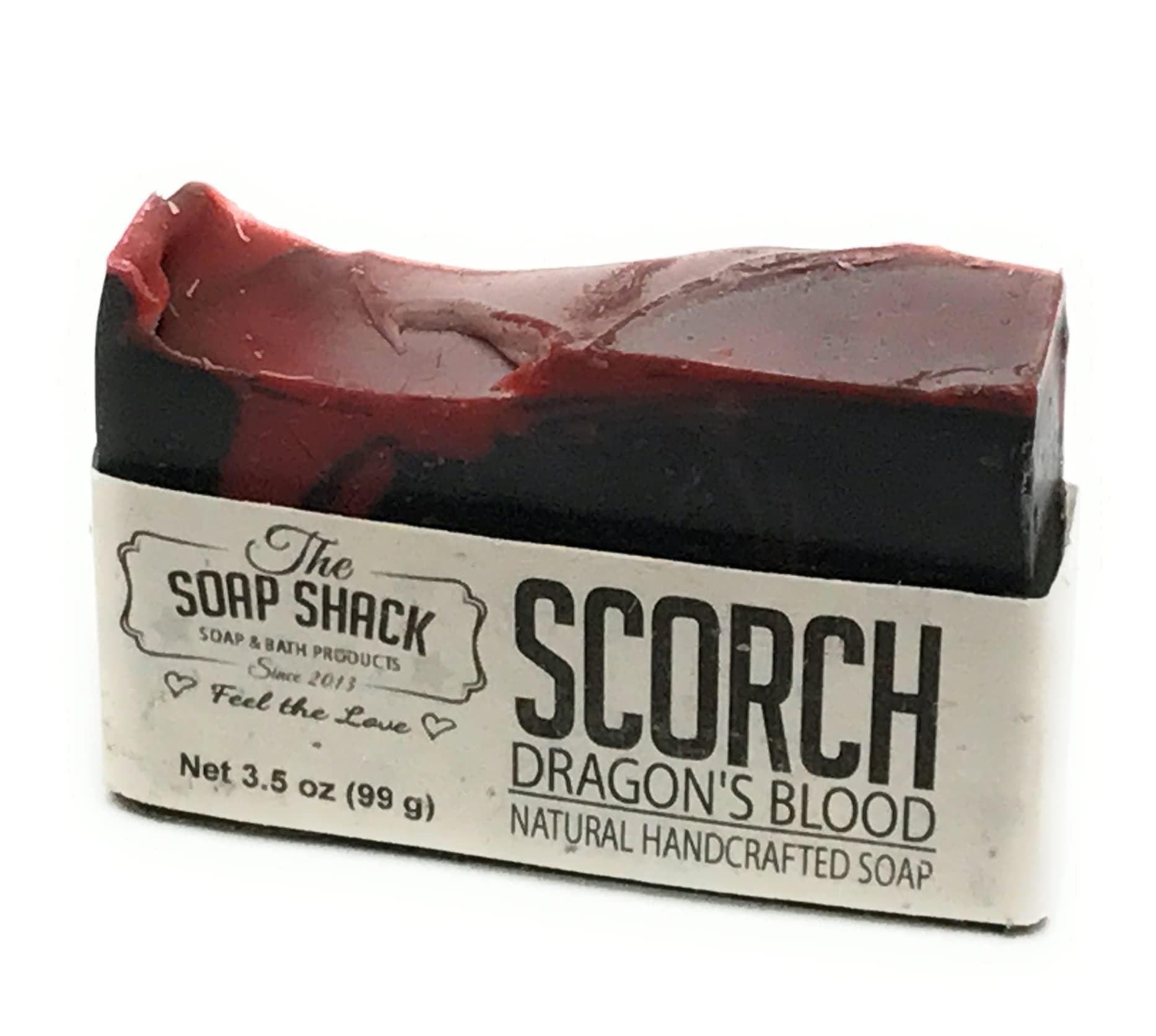 Dragon's Blood Enchantment: Handcrafted Cold Process Soap Bar for Luxurious Indulgence