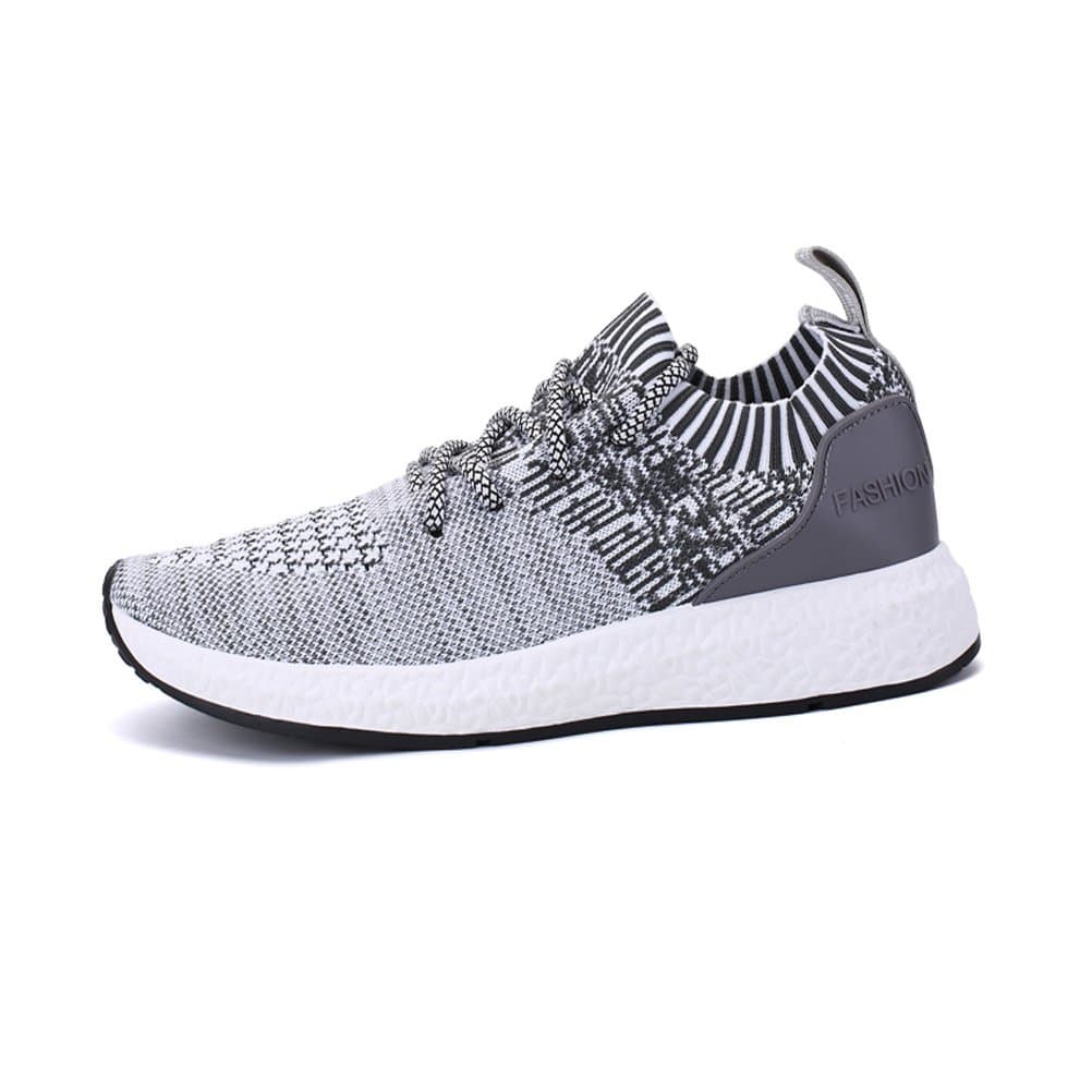 Happstore Men Knit Running Sport Shoes Casual Lightweight Athletic Sneakers Breathable Cloth On Gym Walking Shoes