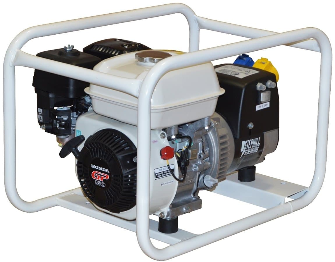 Stephill GE2500 2.5 kVA Honda GP160 Petrol Generator