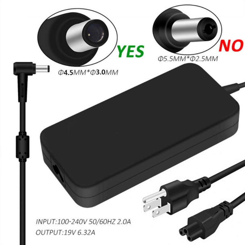 AC Adapter for ZenBook Pro ASUS ROG G501JW UX501J G501VW UX501J R501JW PU500CA Games Laptop Adapter Power Supply Cord
