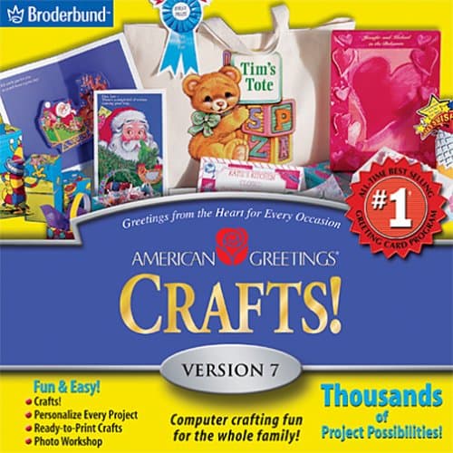 American Greetings CreataCard Crafts 7 (Jewel Case)