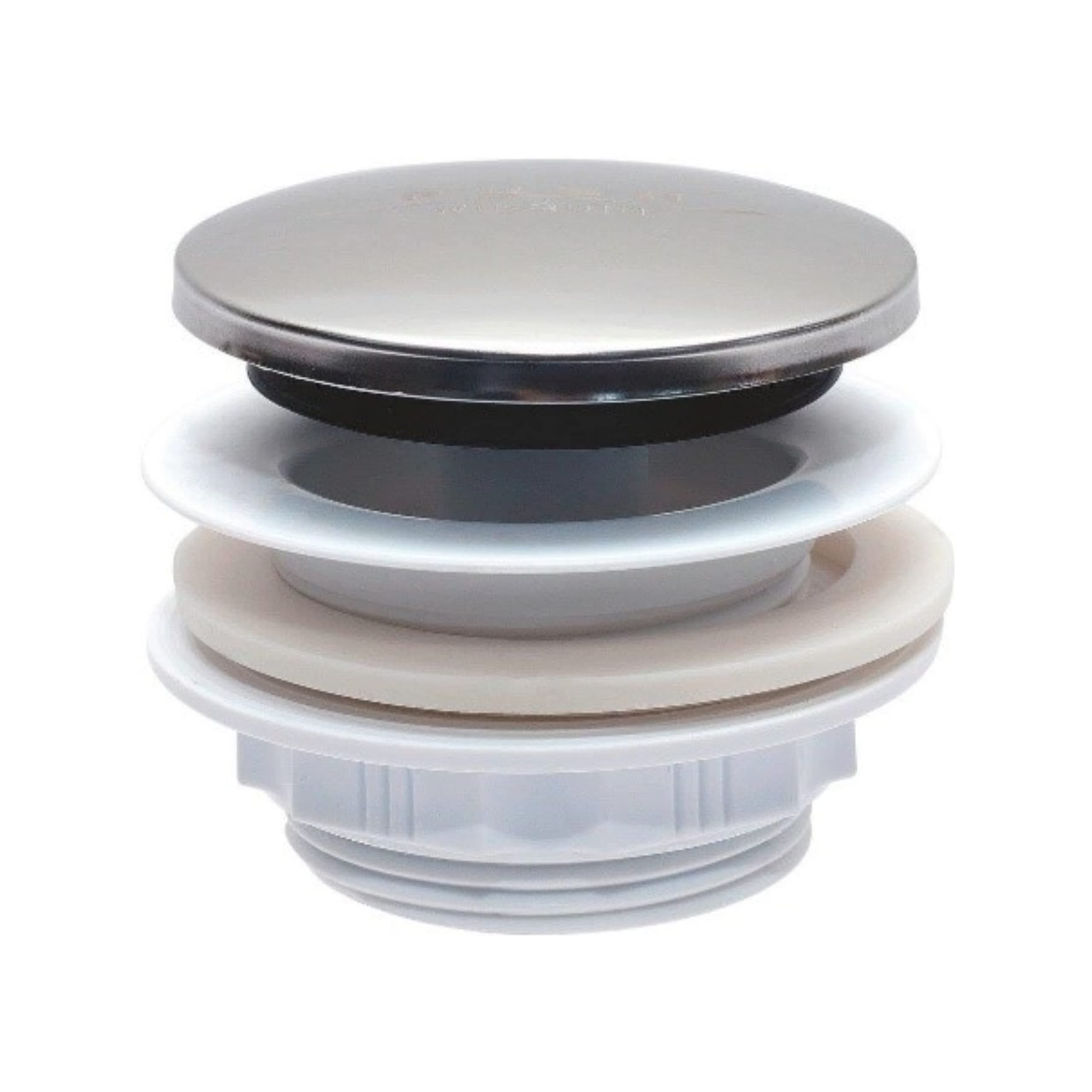 Wirquin SP720099 Quicl-Clac Bath Plug Without Overflow, White