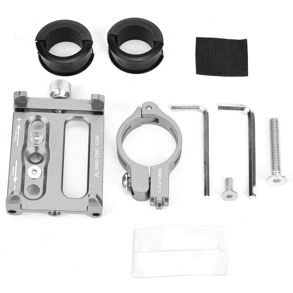 Growcolor Mountain Bike Mobile Phone Holder Bracket GUB G-86 Durable Aluminum Alloy Road Bicycle