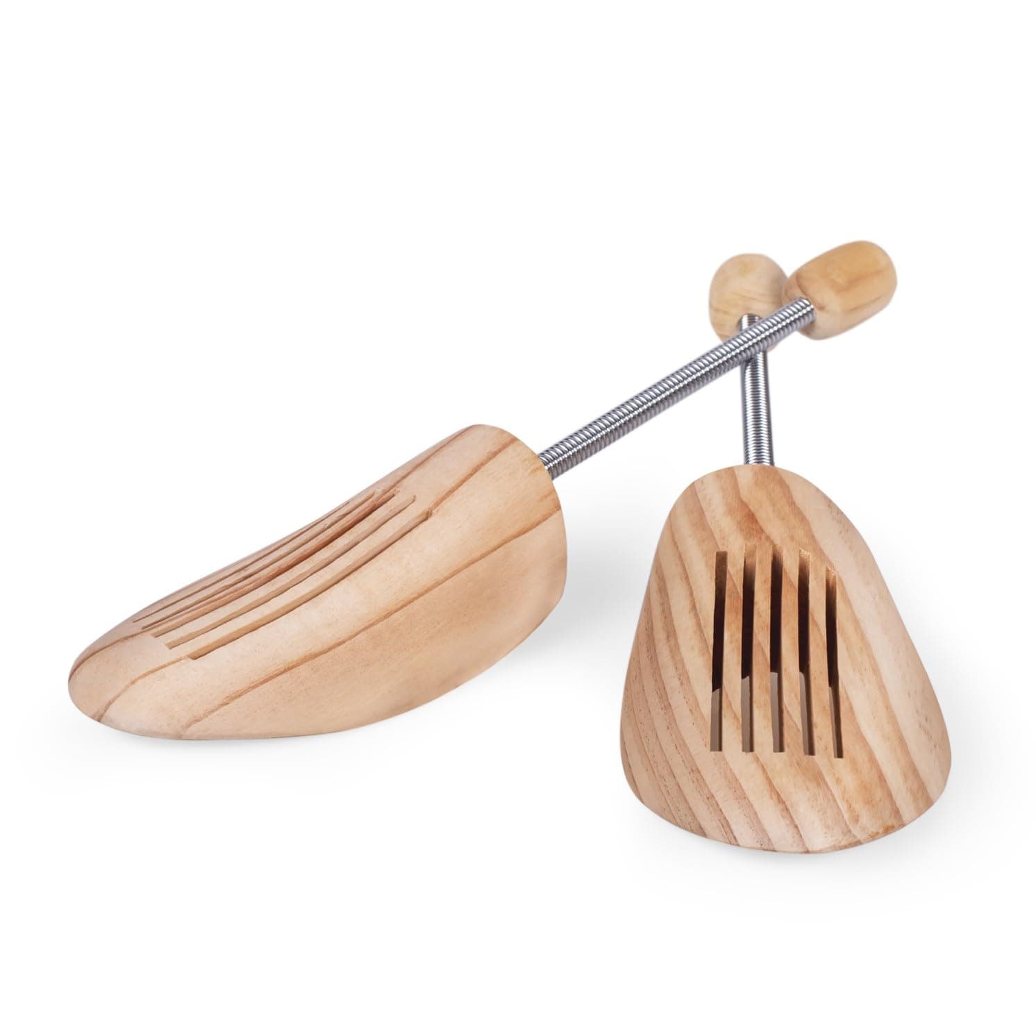Blumtal Shoe Tree Pine Wood - High Quality Shoe Stretchers for Women and Men, Preserves Natural Shape and Absorbs Moisture, Shoe Widener Stretcher Size 6.5/7.5