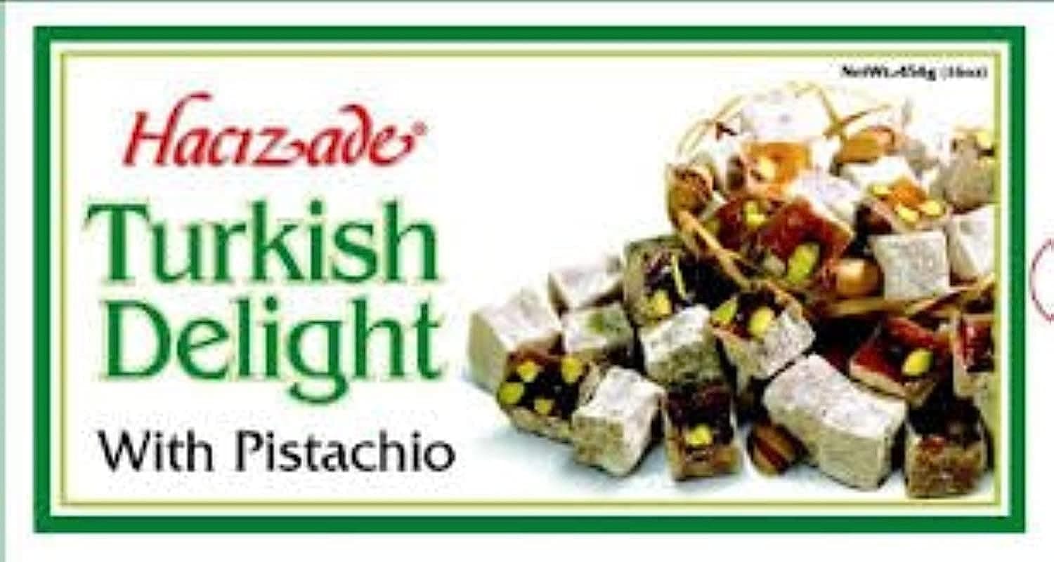 Turkish Delight with Pistachios (454 gr)