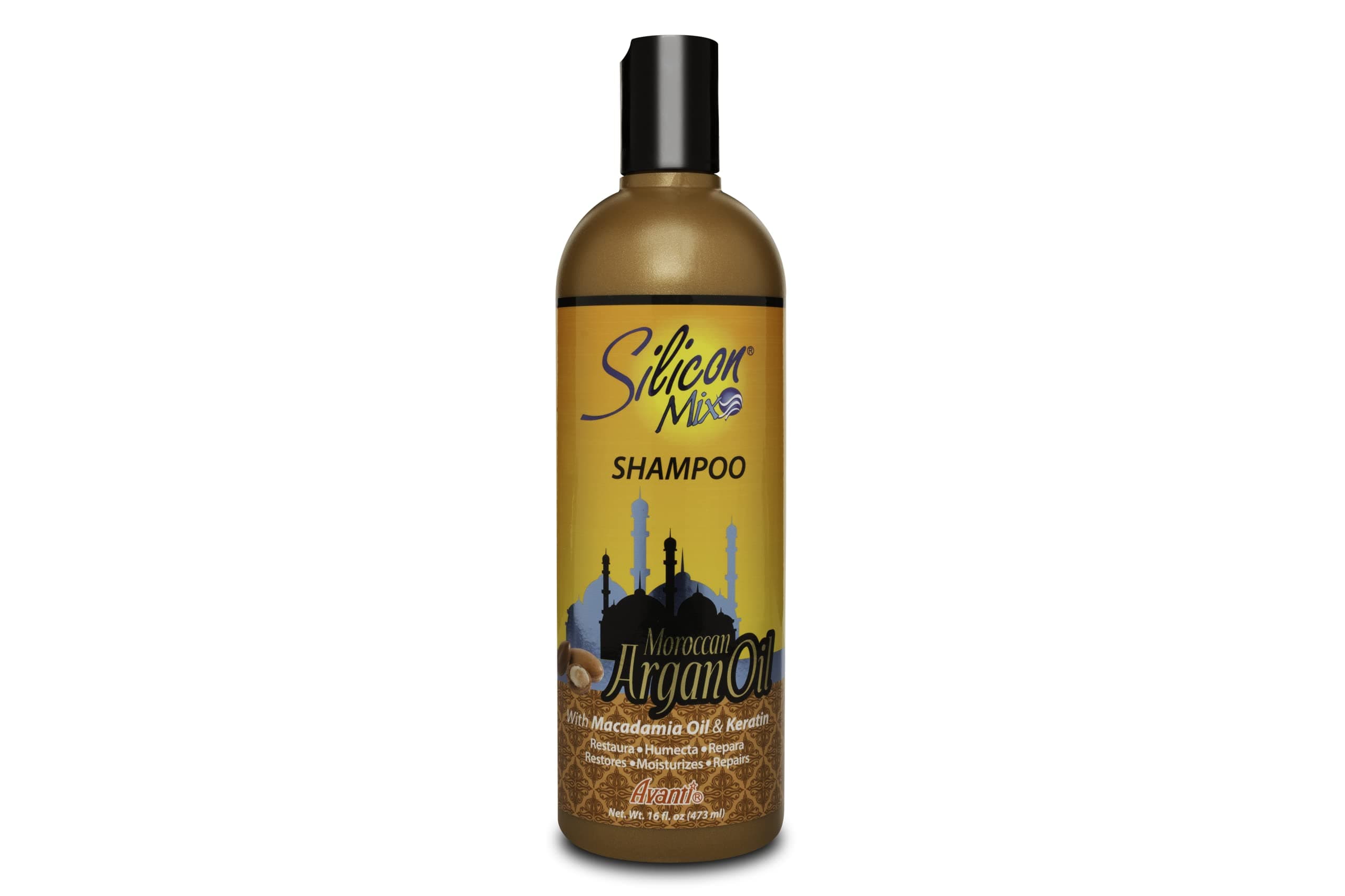 Moroccan Argan Oil Shampoo – Unisex – 16 fl oz (473 ml) – Restore Moisture, Shine & Strength with Every Wash