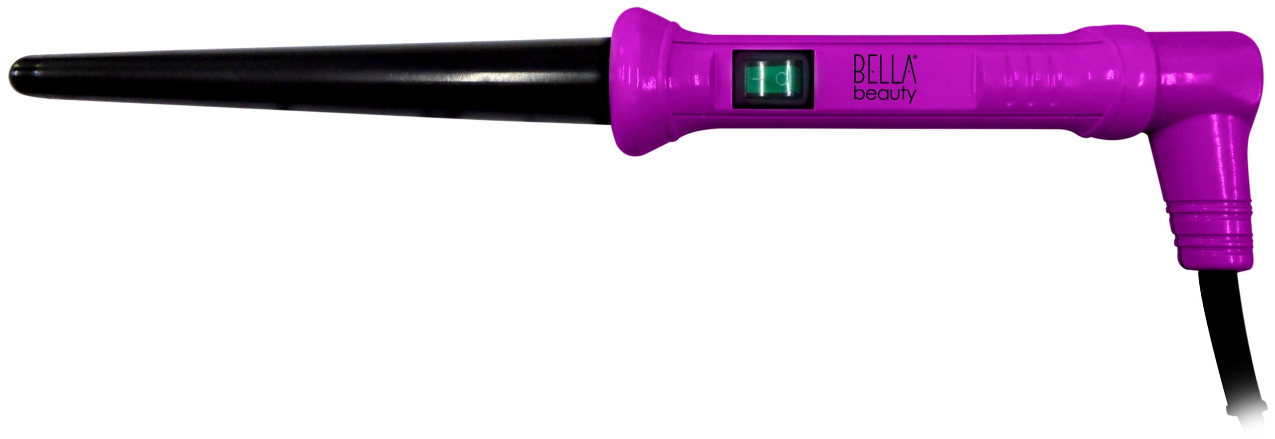 Bella Beauty Clip Free Curling Wand (Violet)