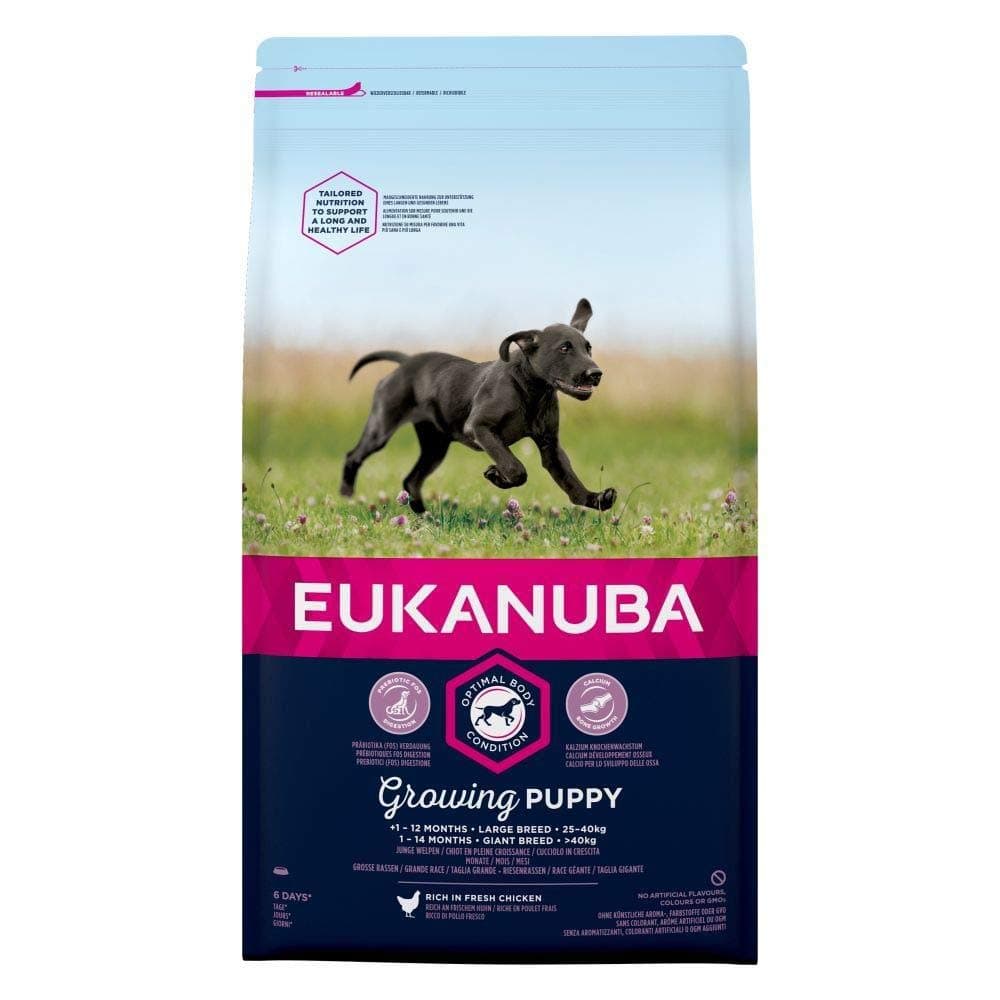 Other Eukanuba Growing Puppy Large Breed Chicken 2kg, Clear