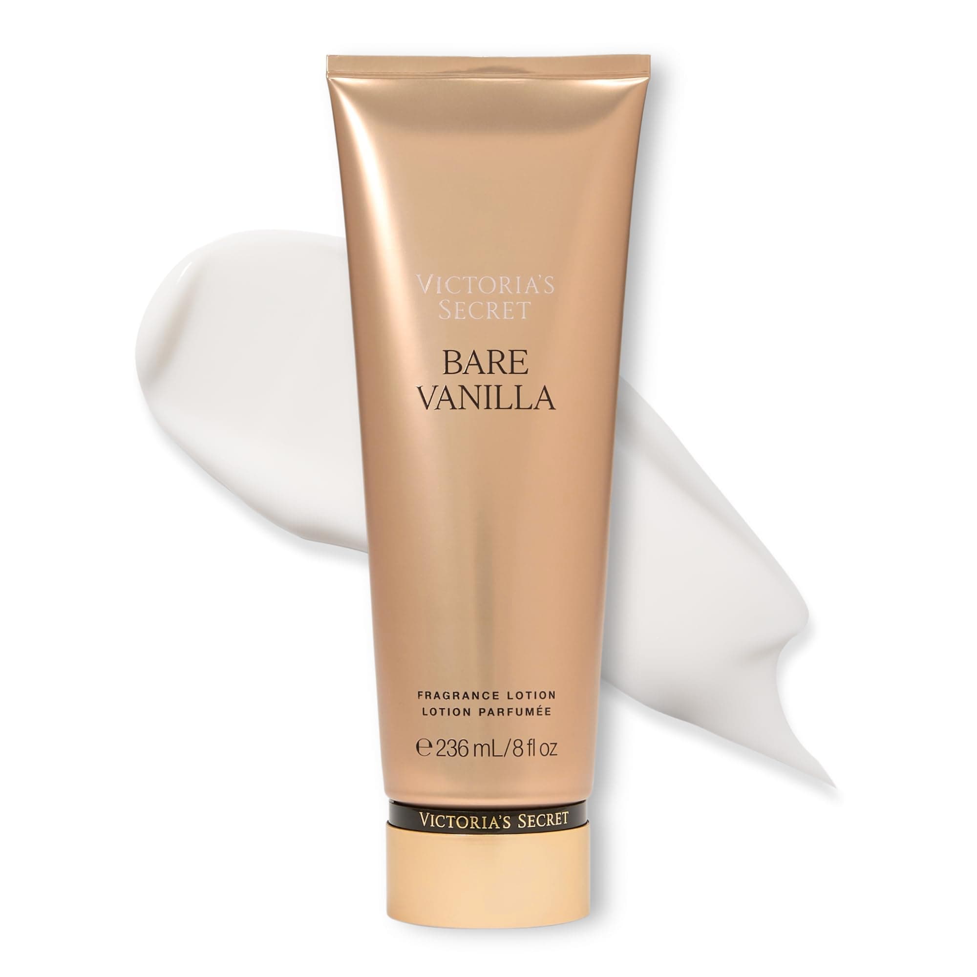 Bare Vanilla Nourishing Hand & Body Lotion for Women, Notes of Soft Cashmere (8 oz)