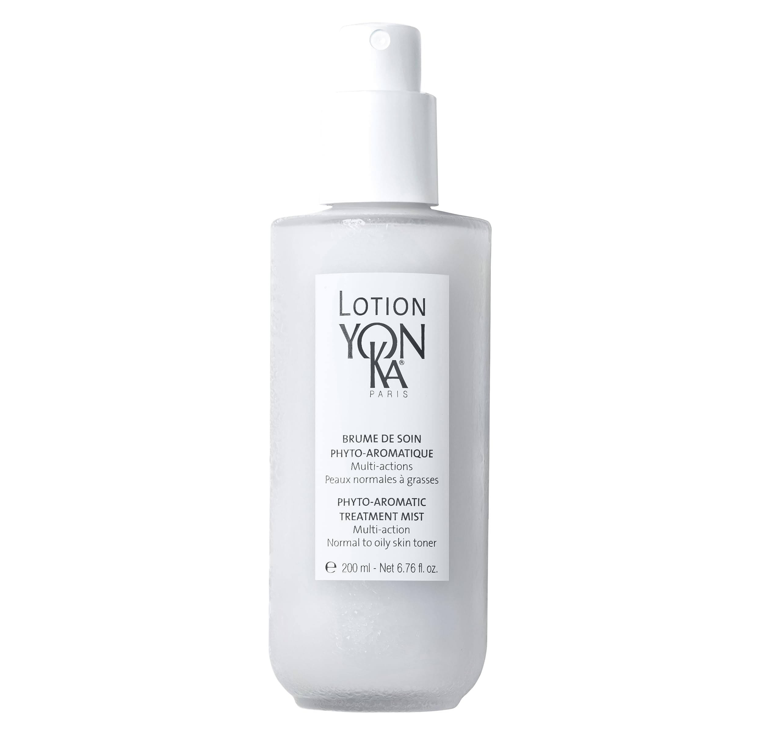 Lotion Yonka Oily Skin Toner 200ml | 99,7% Natural Origin Refreshing Face Mist | Rebalances, Tones, Purifies and Prepares for Daily Skincare | Alcohol-Free