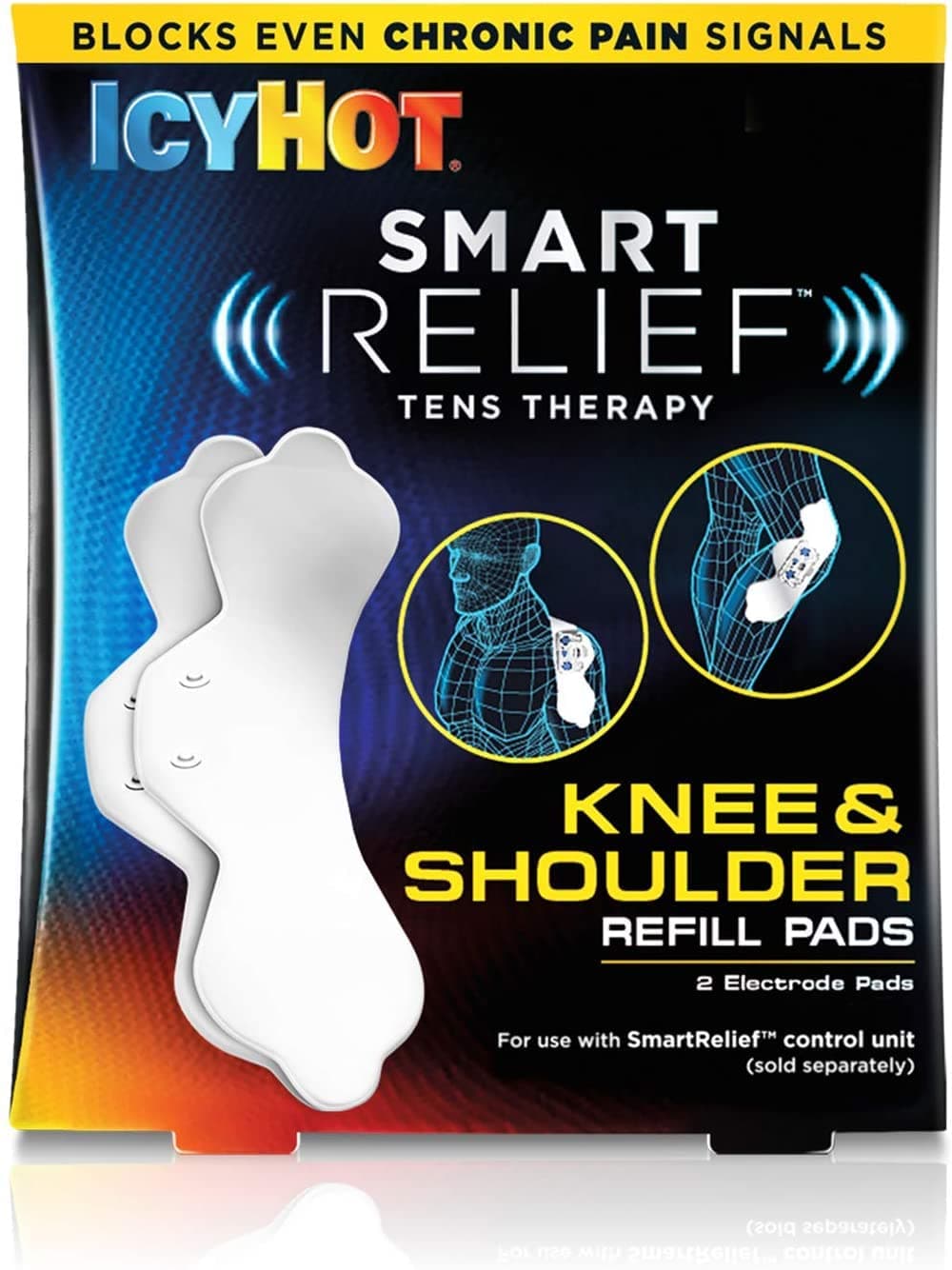 IcyHot Tens Therapy Smart Relief Knee and Shoulder Refill (Pack of 2)