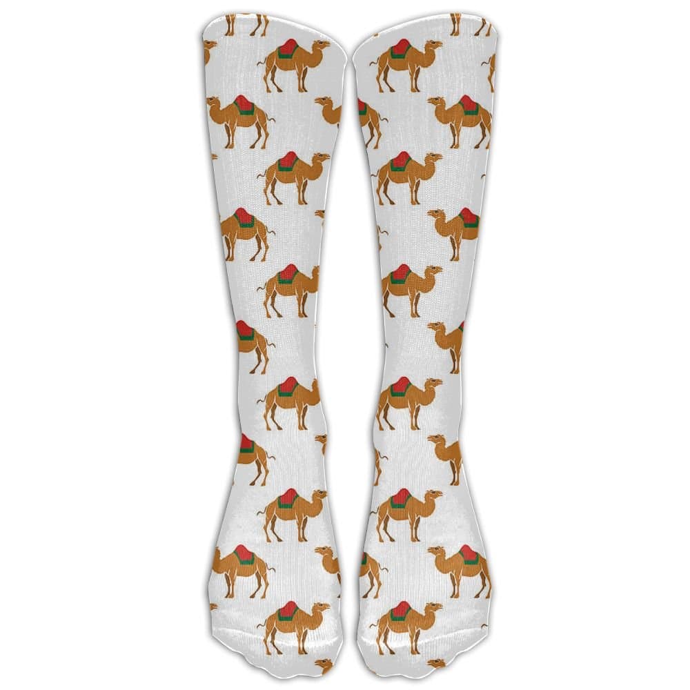 Cotton Camel Pattern Casual Knee High Sports Socks