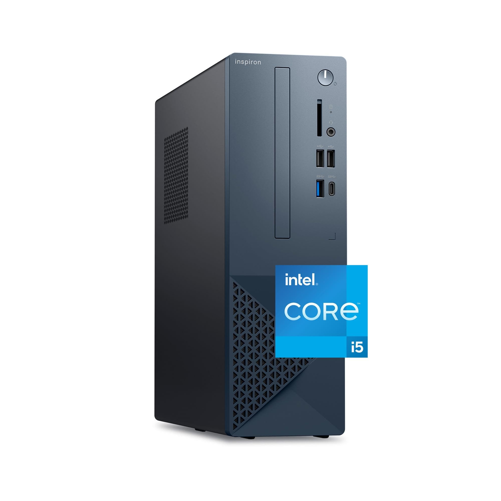 Inspiron 3030s Small Desktop - Intel Core i5-14400 Processor, 16GB DDR5 RAM, 512GB SSD, Intel UHD 730 Graphics, Windows 11 Home, Onsite & Dell Migrate Support - Mist Blue