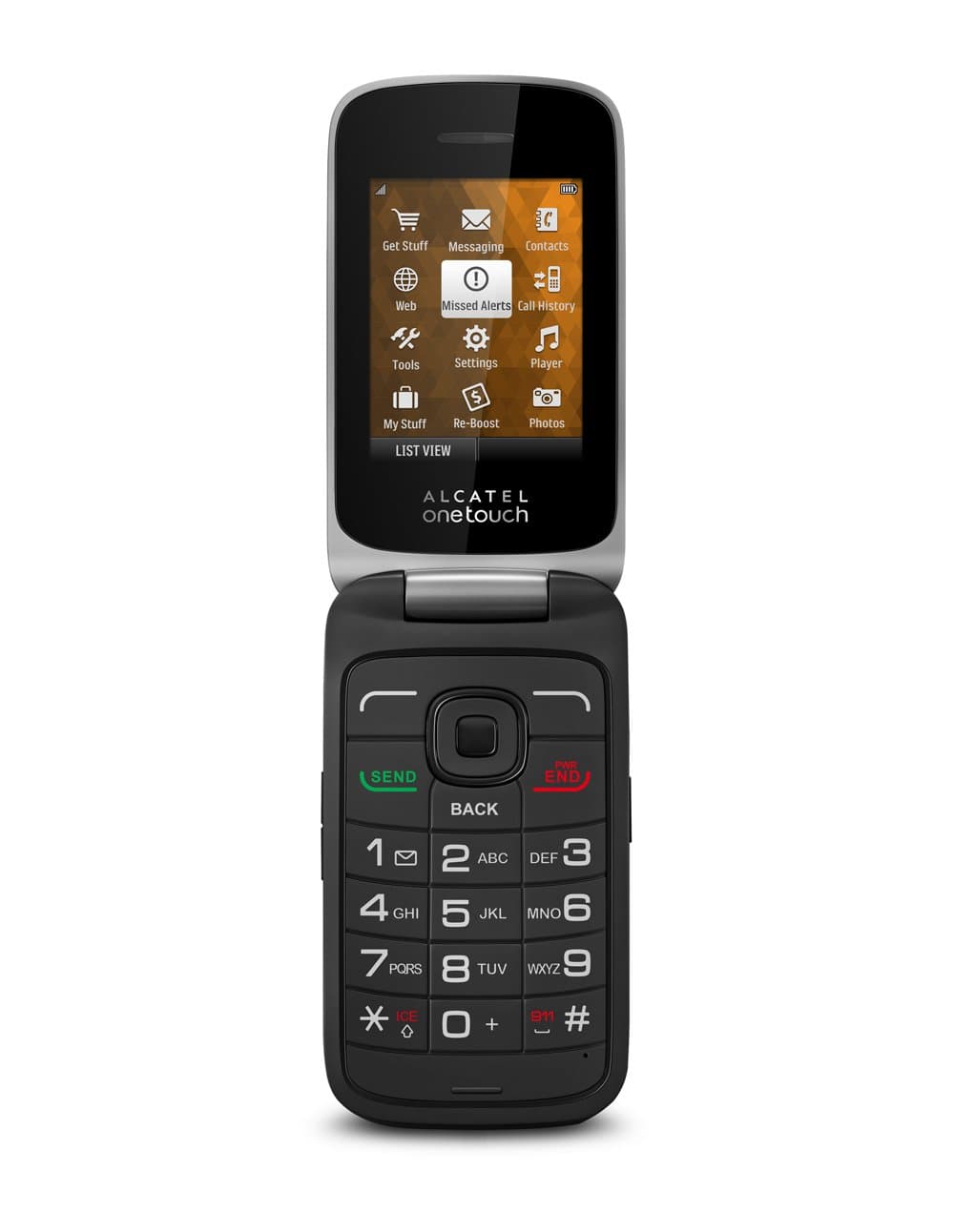 Alcatel OneTouch Fling Black and Silver (Boost Mobile)