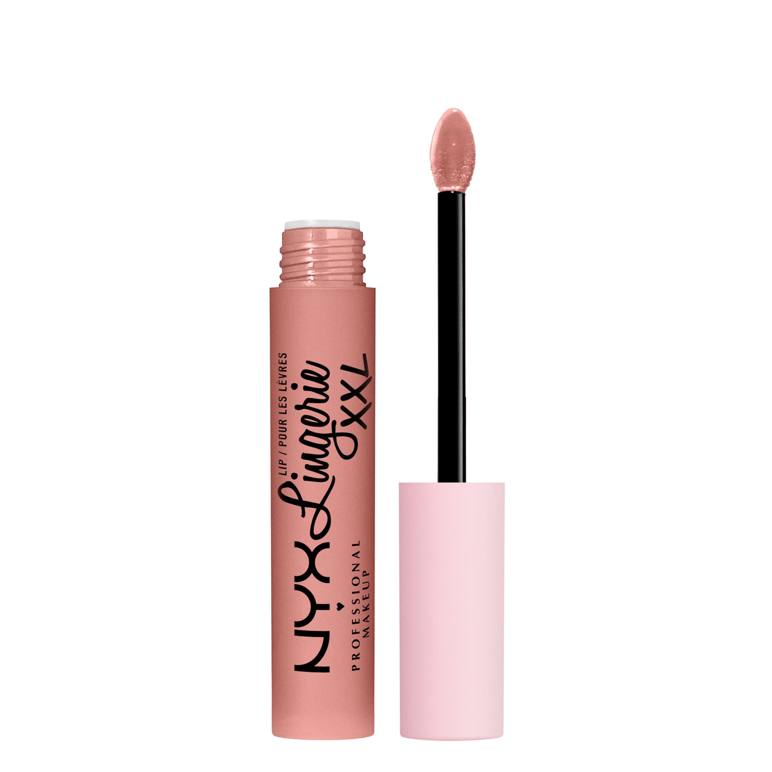 NYX PROFESSIONAL MAKEUP Lip Lingerie XXL Matte Liquid Lipstick - Undress'd (Pink Nude)