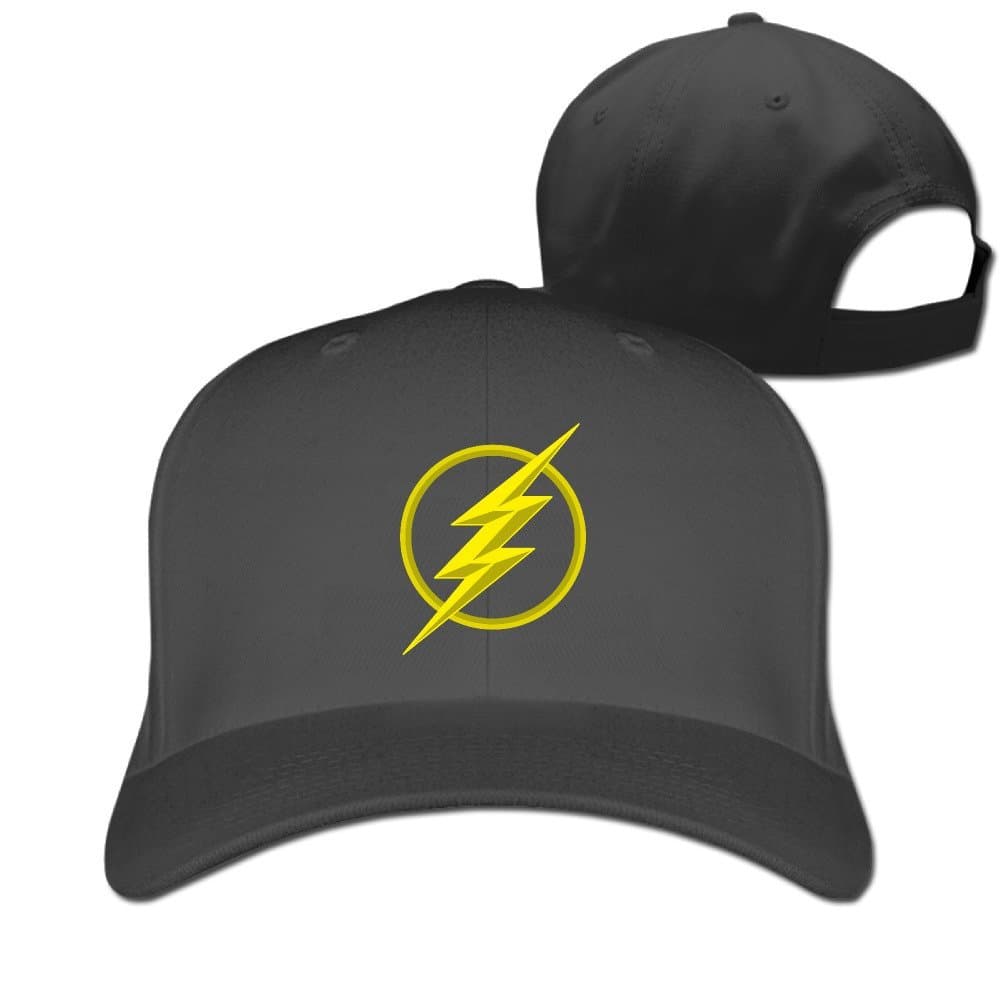 Unisex Comic The Flash Season 2 Logo Hero Peaked Hat Adjustable Cap