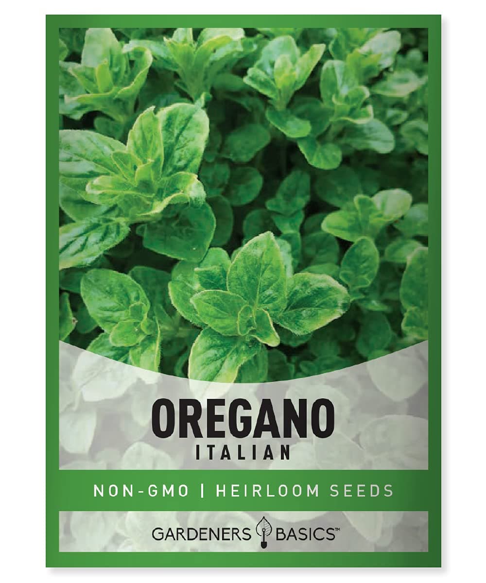 Gardeners Basics, Oregano Seeds for Planting Heirloom Non-GMO Herb Plant Seeds for Home Herb Garden Makes a Great Gift for Gardening