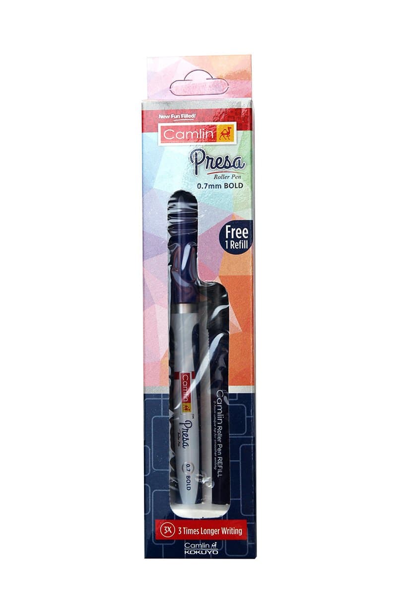 Camlin Presa Roller Pen - Blue