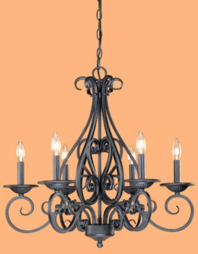 Millennium Lighting Spivey Hall 6 Light Chandelier