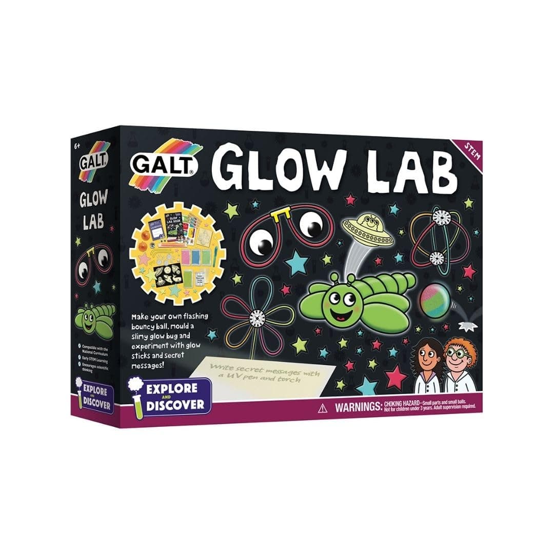 Toys, Glow Lab, Science Kits for Kids, Ages 6+, Multicolor