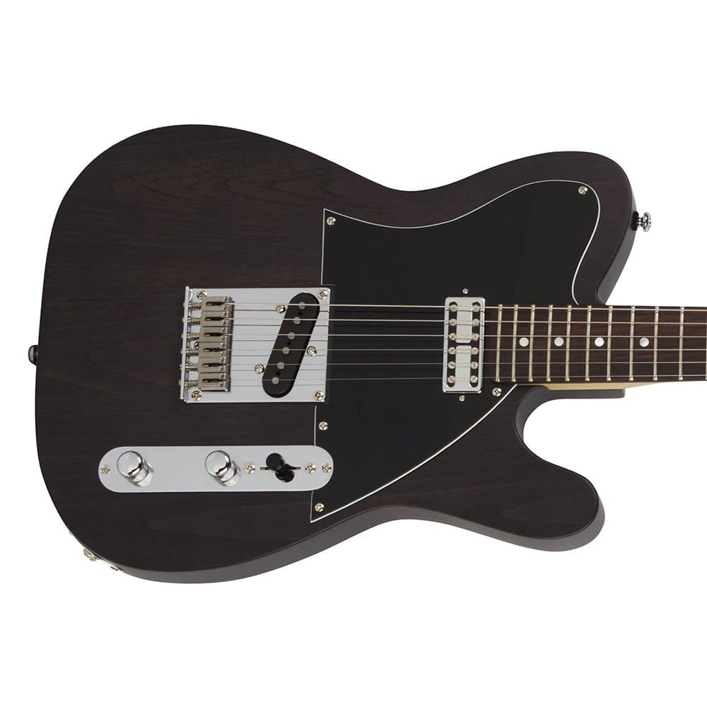 (SGC) J-Hawk Series Standard Electric Guitar - Trans Satin Black