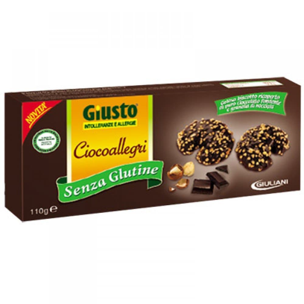 Just Ciocoallegri Biscuits Gluten Free 110g