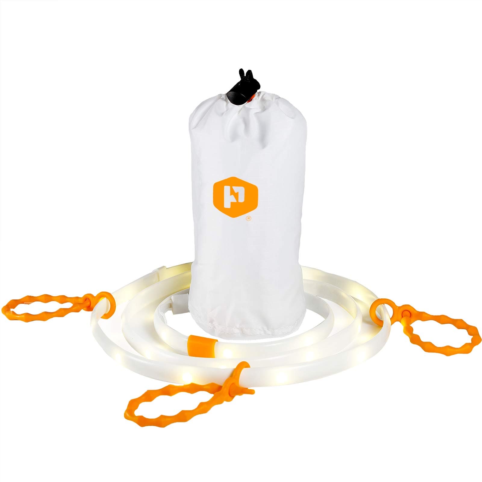 Power Practical Luminoodle Plus Portable LED Light Rope And Lantern + Battery Pack (5 feet)