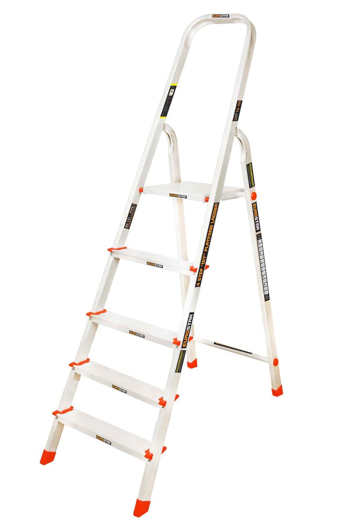 Eurostar Comfort Step Ladder (4 Step+Platform)