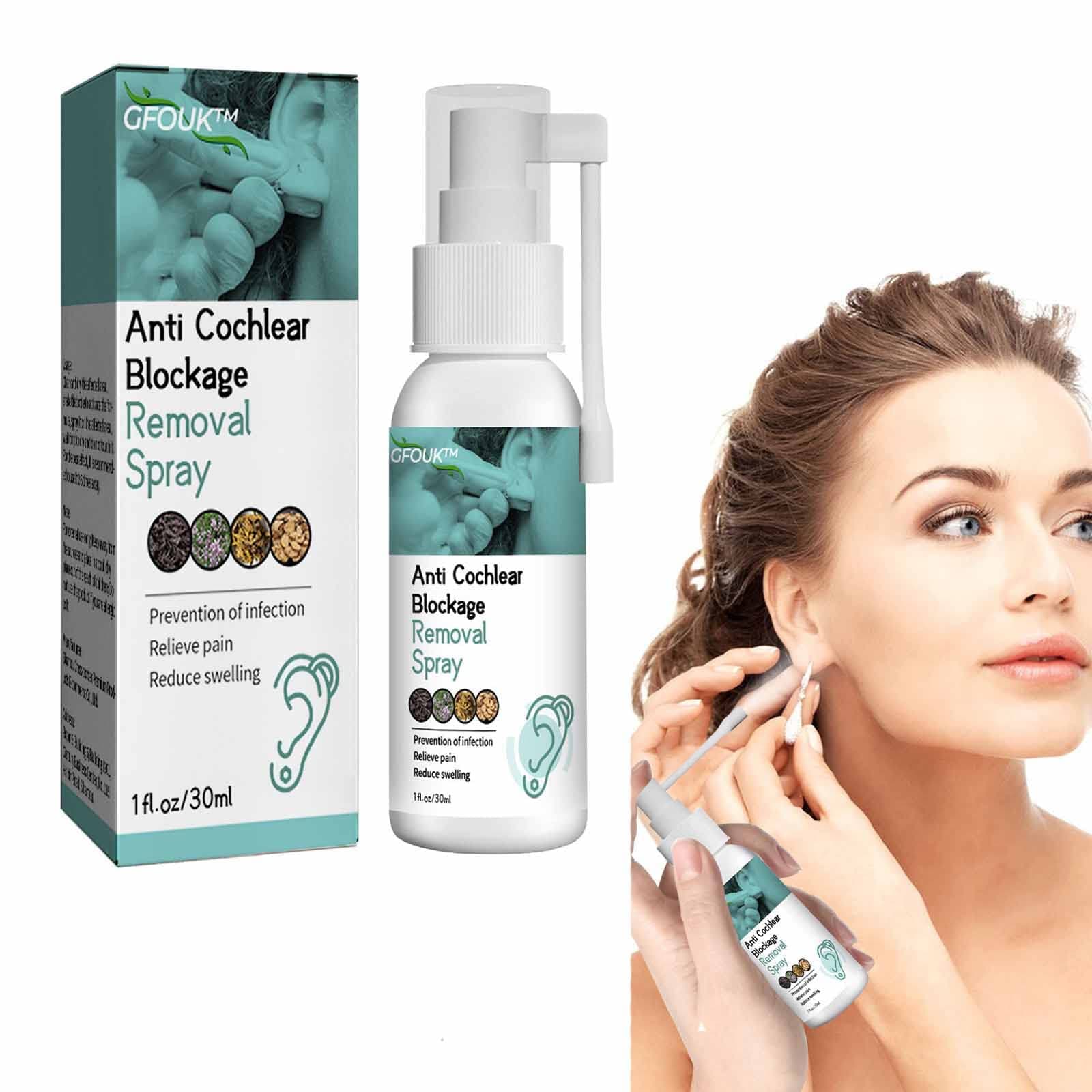 Ear Hole Care Spray - Keloid & Bump Treatment Drops, Ear Hole Cleaning Solution, Piercing Aftercare Saline Cleanser Spray, Rapid Piercing Aftercare Spray, Reduce The Appearance of Scars (3Pcs)