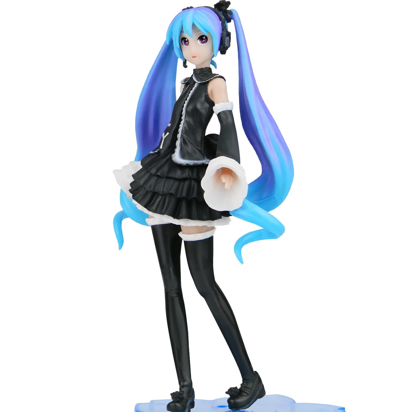 Hatsune Miku Figure Black Dress Princess Exquisite Figure Doll Series Statue Diva Arcade Future Tone