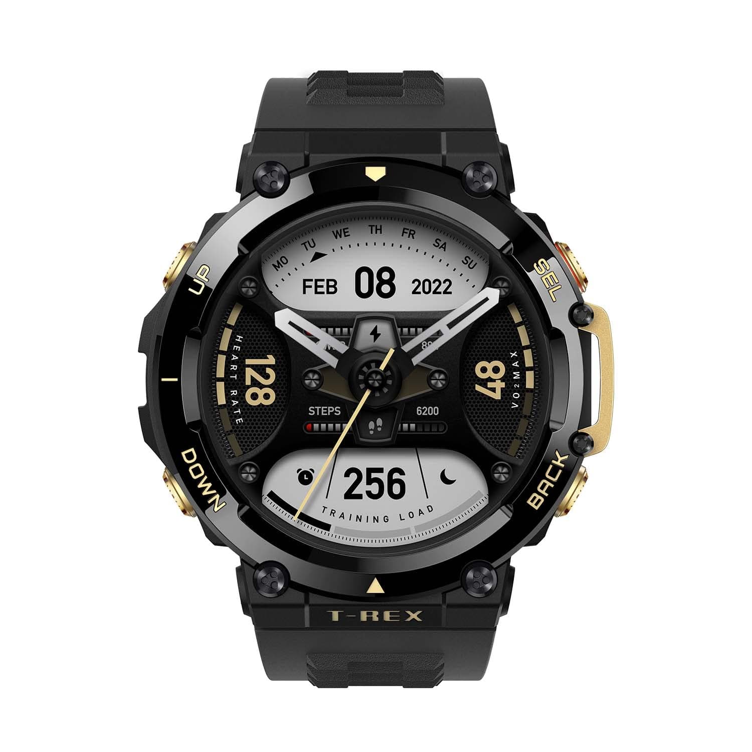 Amazfit T-Rex 2 Series - Smartwatch Astro Black & Gold