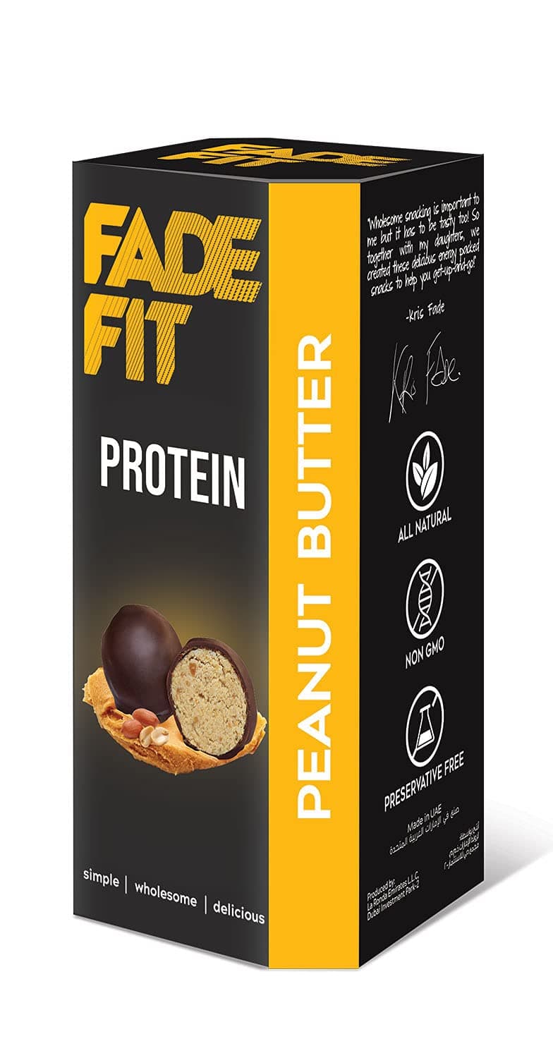 Peanut Butter Protein Balls - 30g Gluten-Free Snack with 6g of Protein per Serving