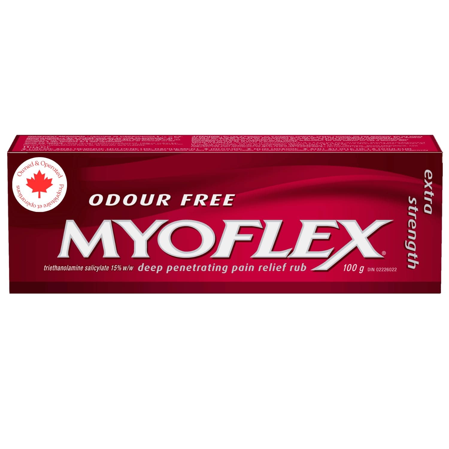 Myoflex Pain Relief Rub | Odourless | Provides Deep Penetrating Relief of Muscle Soreness & Joint Pain | Menthol Free | Stain Free | Non-Greasy | Great for Ages 2+ | 100 Grams (Extra Strength)