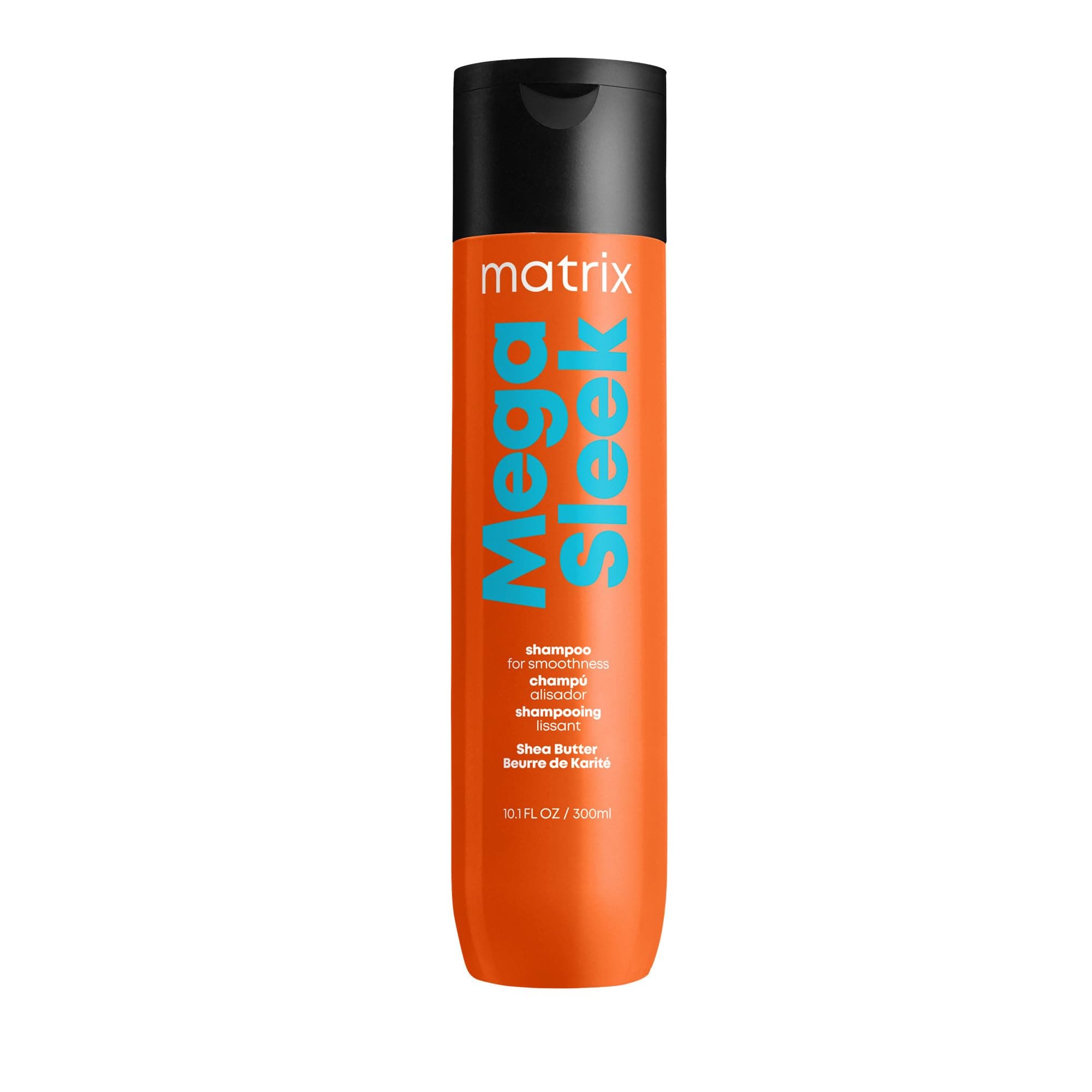 Mega Sleek Shampoo - Smoothing and Detangling, For Dry, Damaged & Frizzy Hair