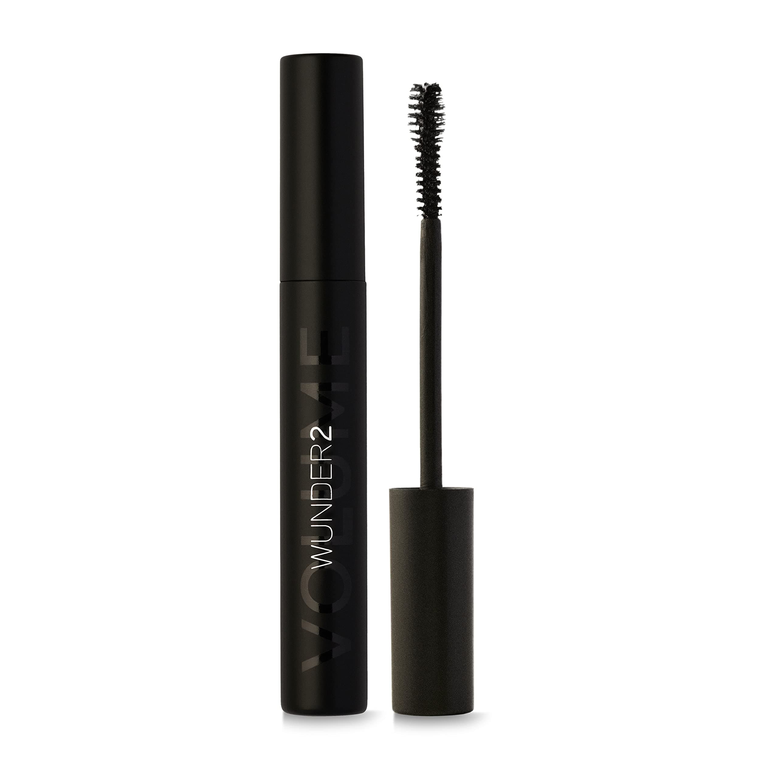 WUNDERBROW Volume Mascara, Lengthening & Volumizing, Black, Vegan, Cruelty Free, Promotes Lash Growth