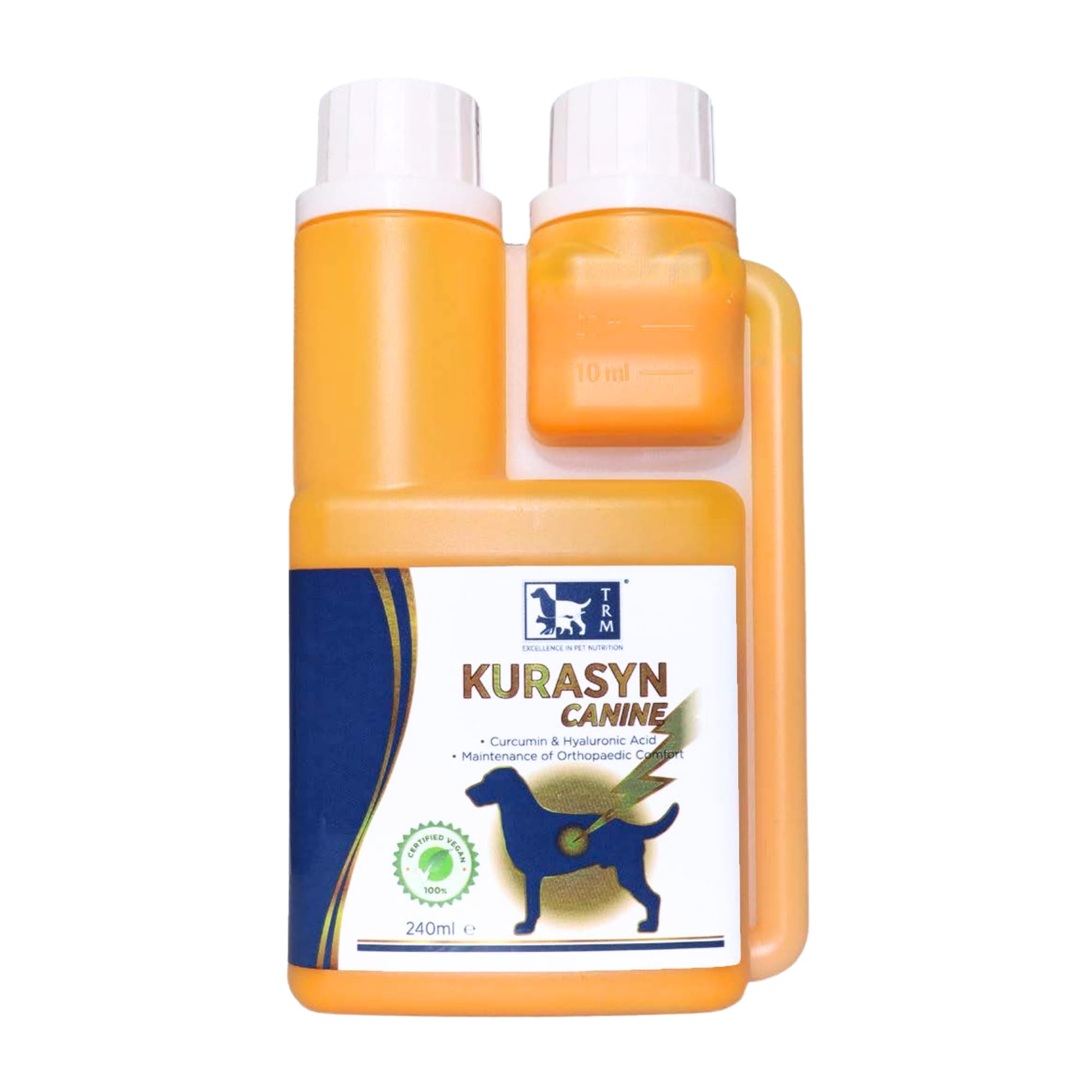 TRM Pet Kurasyn Canine Joint Aid For Dogs & Food Supplement - Perfect To Maintain Healthy Mobility During Rehabilitation, For Senior Dogs And For Joint Care (240ml)
