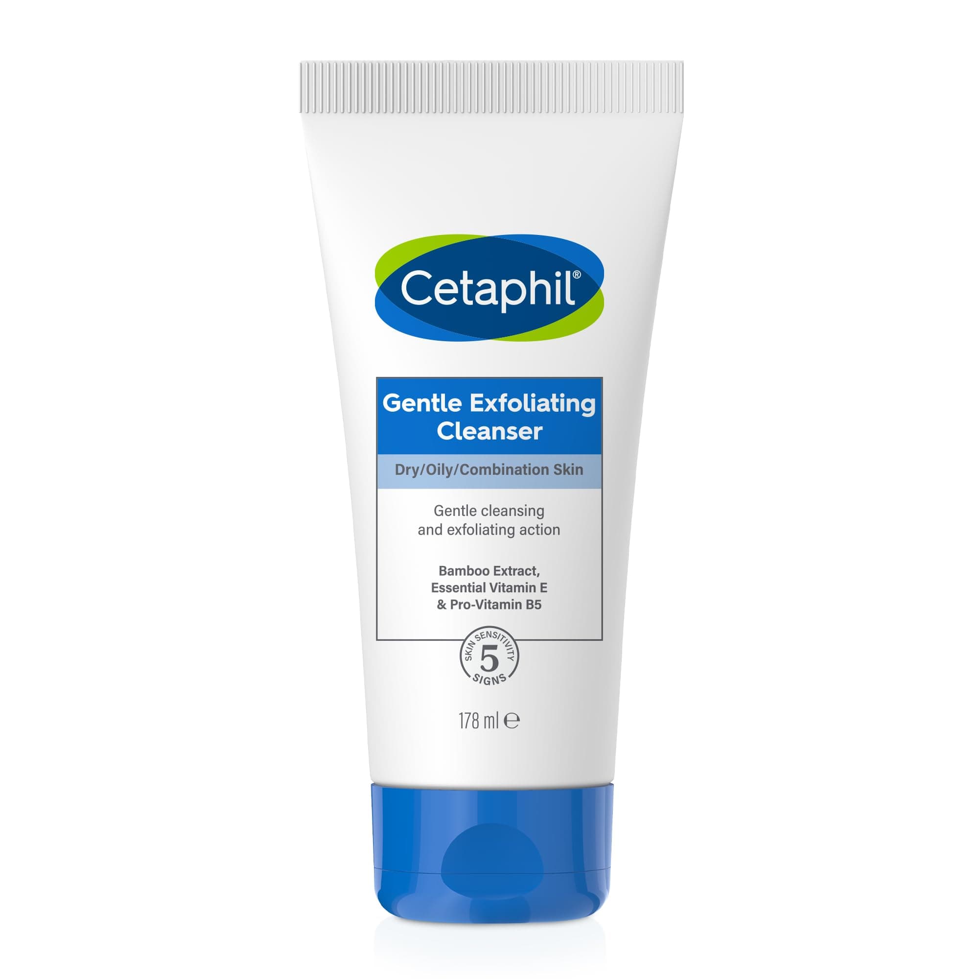 Cetaphil Face Scrub 178Ml, Gentle Exfoliating Cleanser, For Dry, Oil & Combination Skin (Packaging May Vary)